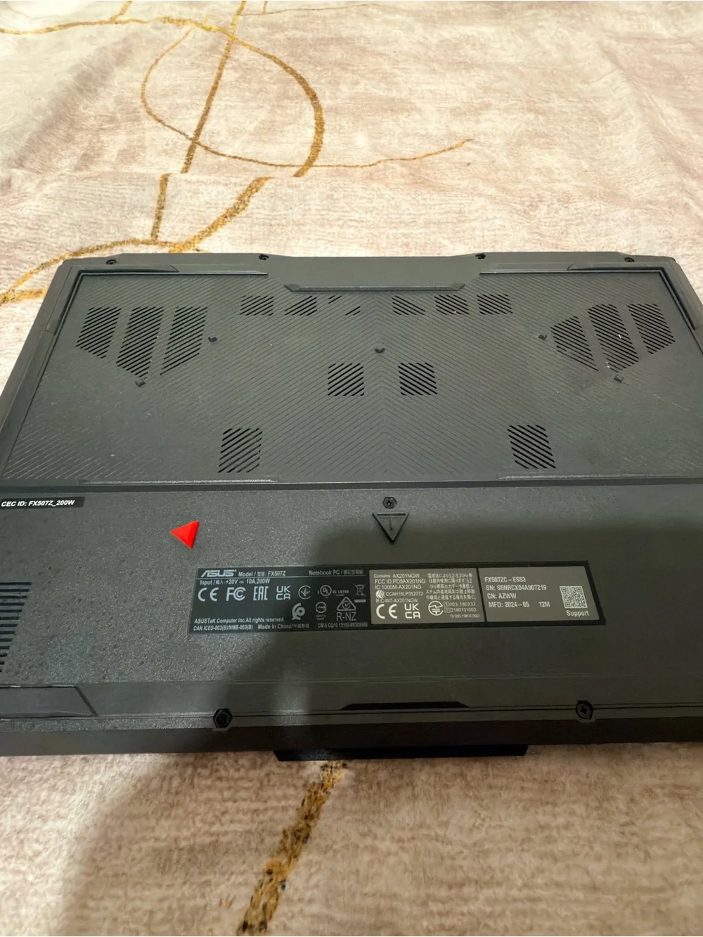 ASUS Laptop - Matte Dark Gray Chassis
